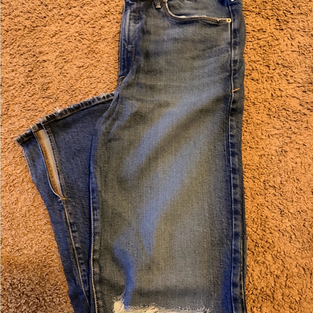 Good American Dark Blue Jeans